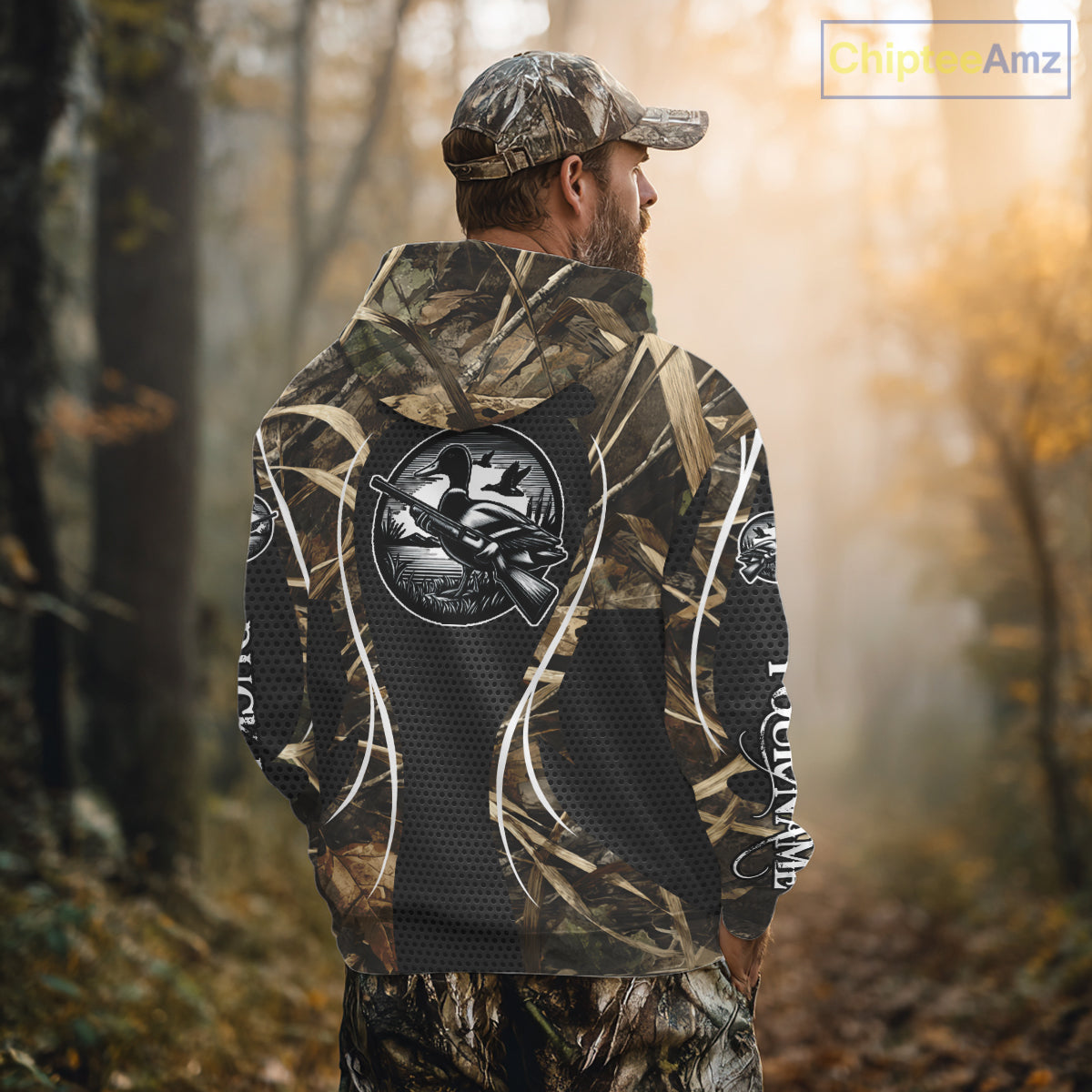 Personalized Duck Hunting Waterfowl Camouflage All Over Printing Shirts, Duck Hunting Clothing NBT240