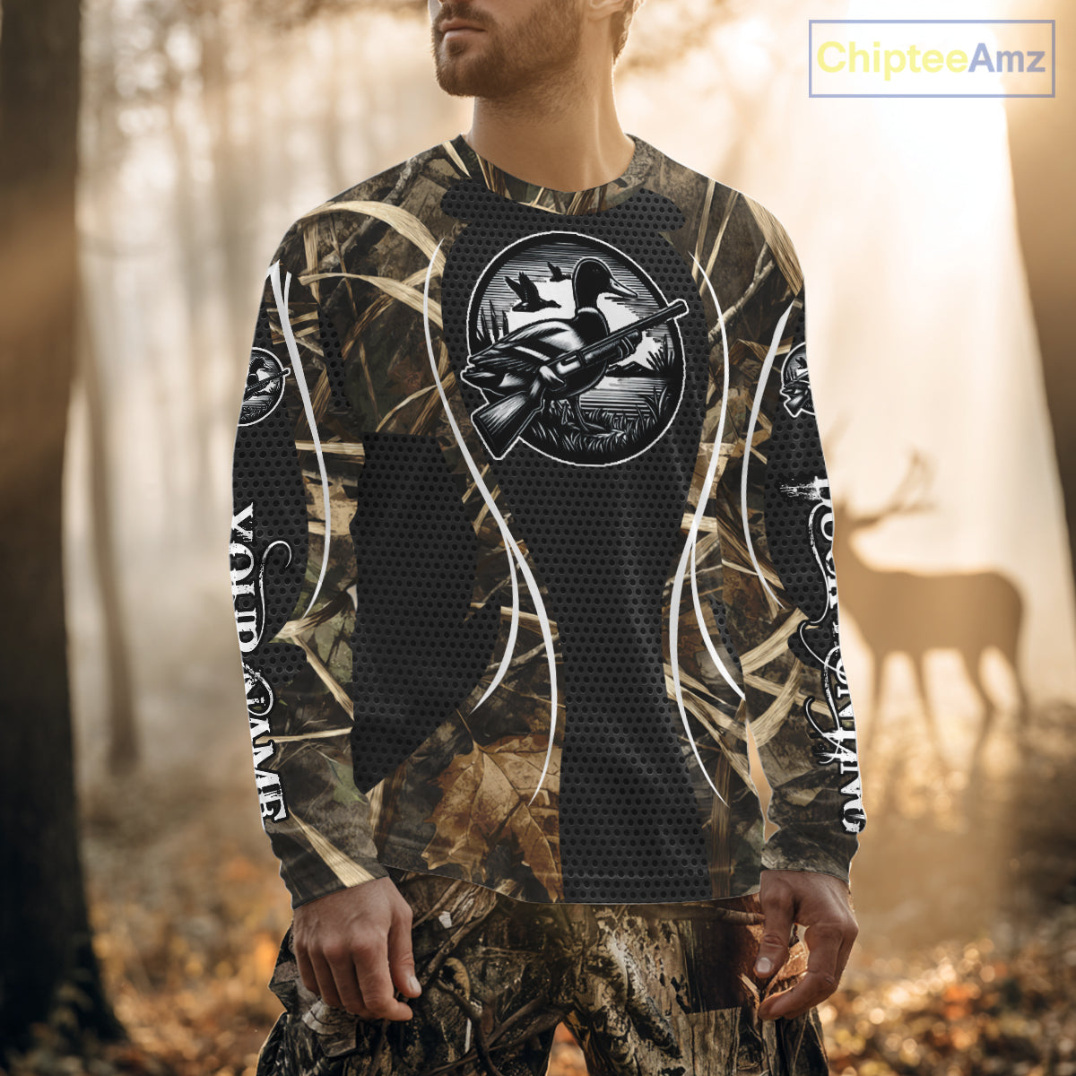 Personalized Duck Hunting Waterfowl Camouflage All Over Printing Shirts, Duck Hunting Clothing NBT240
