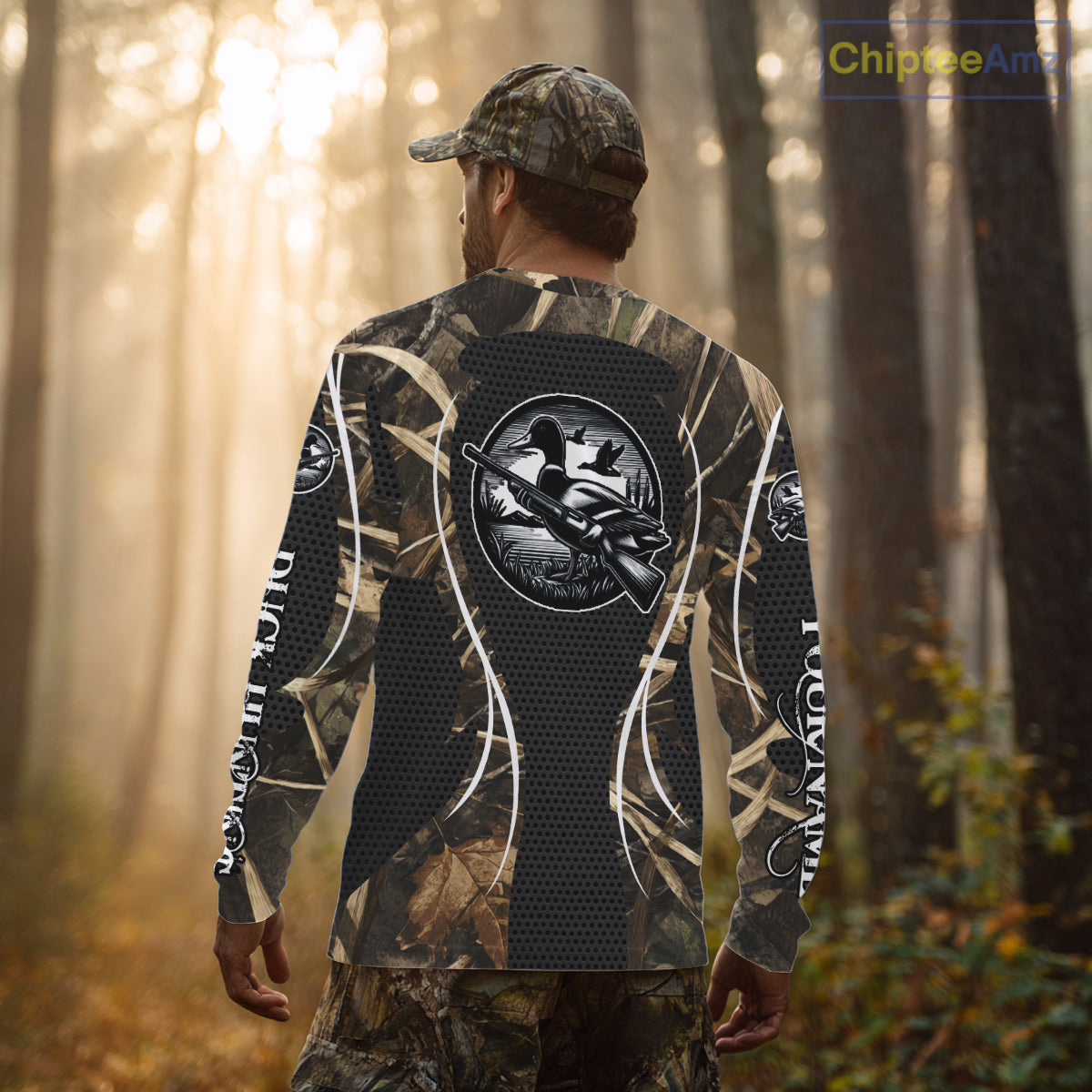 Personalized Duck Hunting Waterfowl Camouflage All Over Printing Shirts, Duck Hunting Clothing NBT240