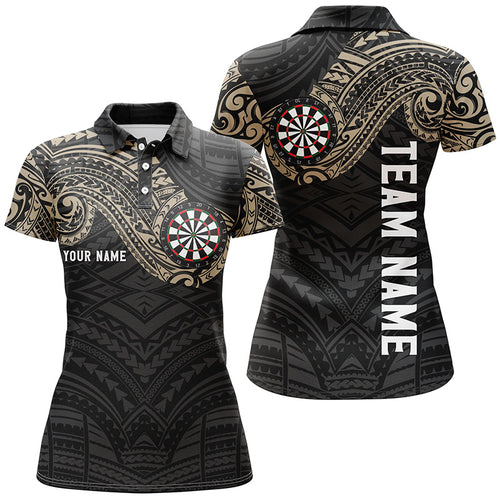 Personalized Tribal Darts Polo Shirt Custom Darts Shirt For Women Dart Jerseys LDT0815