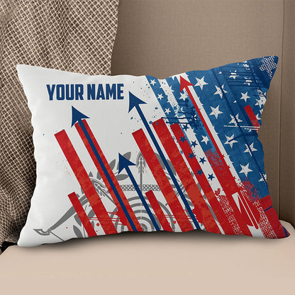 Personalized American Flag Arrow Archery Pillow Gifts For Archery Lovers VHM0847