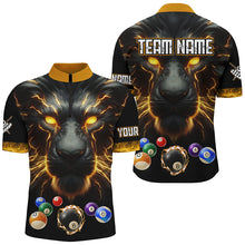 Load image into Gallery viewer, Personalized Lion Billiard Shirts For Men Custom 3D Printed Billiard Balls Team Jerseys Uniform TDM2178