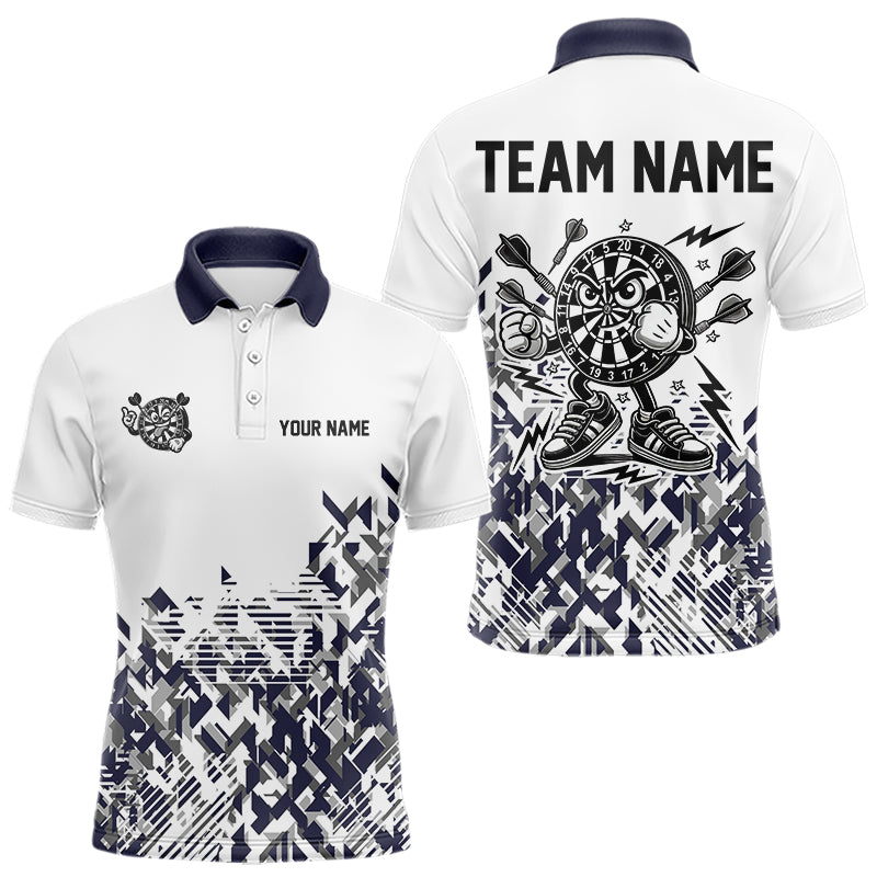 Funny Darts Shirt With Pocket Option For Men Custom Dart Jersey Outfit TDM3694