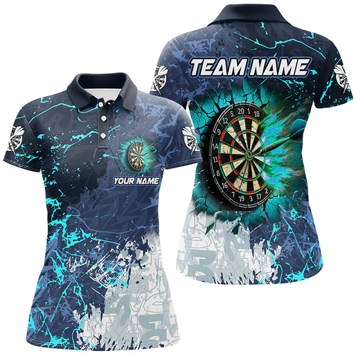 Grunge Break Dartboard Custom 3D Printed Darts Shirts For Women, Best Darts Apparel Team Jerseys TDM2189