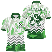 Load image into Gallery viewer, Personalized Multi-Color Billiard Dad Shirts Jerseys Custom Billiard Personal Father&#39;s Day Gifts TDM1609