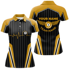 Load image into Gallery viewer, Multicolor Billiard Jerseys For Women Custom Billiard Polo Shirts, Billiard Tournament Team Shirts TDM2498