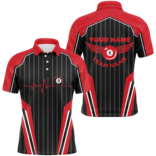 Multicolor Billiard Jerseys For Men Custom Billiard Polo Shirts, Billiard Tournament Team Shirts TDM2498