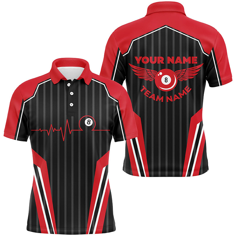 Multicolor Billiard Jerseys For Men Custom Billiard Polo Shirts, Billiard Tournament Team Shirts TDM2498