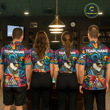 Load image into Gallery viewer, Funny Eagle Colorful Graffiti 8 Ball Billiard Shirt For Women Custom Billiard Jersey Pool Team Shirt TDM5782