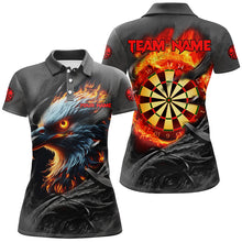 Load image into Gallery viewer, Darts Eagle Fire Flame Custom Darts Shirts Shirts For Women, Personalized Darts League Team Jerseys TDM2101