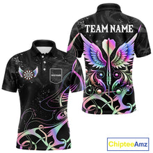 Load image into Gallery viewer, Holographic Arrow Wings Custom Dart Shirt For Men, Dart Jerseys Pocket Option TDM5330