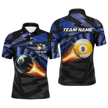 Load image into Gallery viewer, Customized Multicolor Point Billiard 8 Ball &amp; 9 Ball Pool Shirt For Men, Billiard Attire Jersey TDM1635