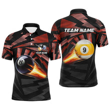 Load image into Gallery viewer, Customized Multicolor Point Billiard 8 Ball &amp; 9 Ball Pool Shirt For Men, Billiard Attire Jersey TDM1635