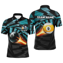 Load image into Gallery viewer, Customized Multicolor Point Billiard 8 Ball &amp; 9 Ball Pool Shirt For Men, Billiard Attire Jersey TDM1635