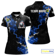 Load image into Gallery viewer, Personalized Grunge Las Vegas Flag Smoke Billiard Shirt For Women Custom 8 Ball Pool Team Jerseys TDM4288