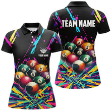 Load image into Gallery viewer, Personalized Colorful Billiard Balls 3D Printed Shirts For Women Custom Unique Billiard Apparel TDM1581