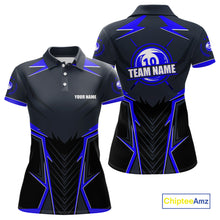 Load image into Gallery viewer, 10 Ball Billiard Jerseys For Women Custom Polo &amp; Quarter-Zip Billiard Team Shirt, 10 Ball Pool Shirt TDM3831