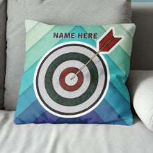 Load image into Gallery viewer, Personalized Archery Target Pillow Best Archery Pillow Gifts For Archers TDM0887