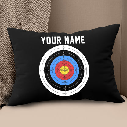 Personalized Black Pillow Archery 3d Target Best Archery Target Pillow TDM0747