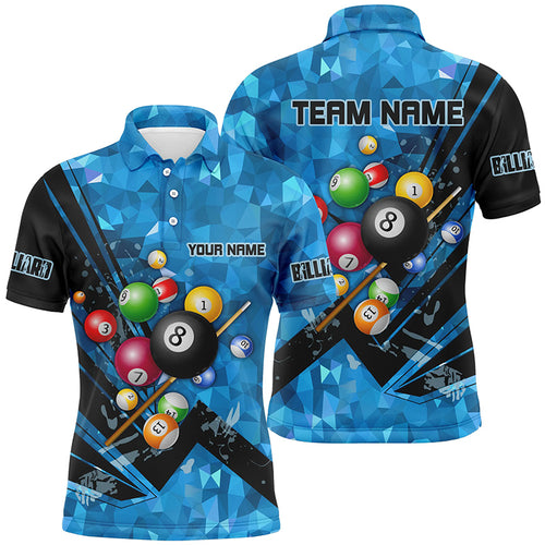 Personalized Multicolor Billiard Balls 3D Printed Billiard Shirts Custom Team Billiard Jerseys TDM1638