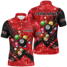 Load image into Gallery viewer, Personalized Multicolor Billiard Balls 3D Printed Billiard Shirts Custom Team Billiard Jerseys TDM1638
