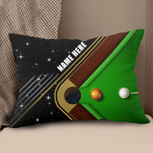 Load image into Gallery viewer, Customized Funny Billiard Pool Table Decoration Pillow, Billiard Pillows TDM0829