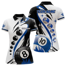 Load image into Gallery viewer, Personalized Billiard 8 Ball &amp; 10 Ball Pool Billiard Shirts For Women Custom Billiard Team Jerseys TDM3650