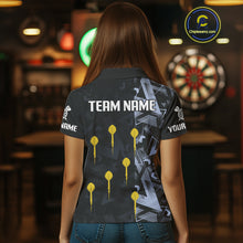 Load image into Gallery viewer, Persionalized Abstract Pattern Dart Arrows Dart Shirt For Women, Dart Team Jerseys NYN0107