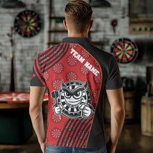 Load image into Gallery viewer, White And Black Dartboards Funny Dart Shirts For Men, Custom Dart Jerseys NYN0015