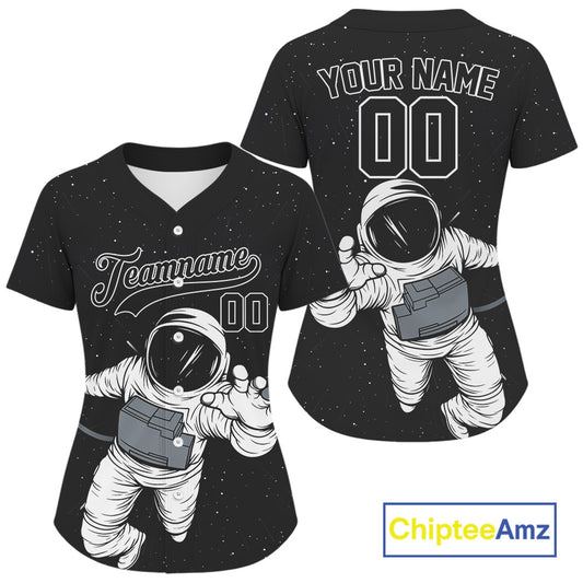Custom Baseball Jersey For Men Personalized Astronaut Authentic Baseball Jersey NYN1182
