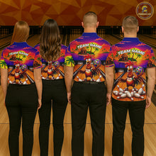 Load image into Gallery viewer, Funny Colorful Rooster Bowling Jerseys For Men Custom Summer Bowling Shirt Team Attire NYN3183