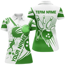Load image into Gallery viewer, Personalized Bowling Shirt for Women Bowling Team League Polo Shirt for Women QZT408