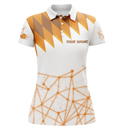 Personalized Bowling Shirt Polo Bowling Shirt for Women Bowling Team League QZT279
