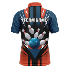 Load image into Gallery viewer, Personalized Bowling Shirt Polo Bowling Shirt for Men Bowling Team League QZT280
