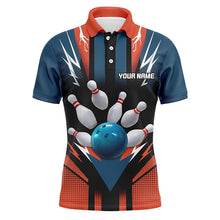 Load image into Gallery viewer, Personalized Bowling Shirt Polo Bowling Shirt for Men Bowling Team League QZT280