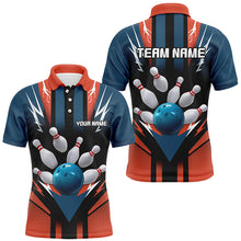 Load image into Gallery viewer, Personalized Bowling Shirt Polo Bowling Shirt for Men Bowling Team League QZT280
