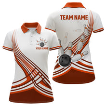 Load image into Gallery viewer, Personalized Women's Bowling Jersey Polo Bowling Team Shirts Bowlwing Gifts QZT502