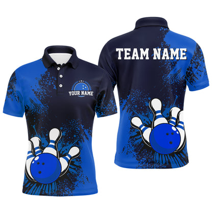 Personalized Men's Bowling Shirts Bowling Jersey Polo Bowling Performance QZT497