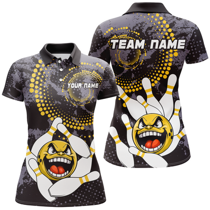 Personalized Bowling Shirts for Women Polo Camo Bowling Jersey Bowling Team League QZT446