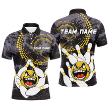 Load image into Gallery viewer, Personalized Bowling Shirts for Men Polo Camo Bowling Jersey   Bowling Team League QZT446
