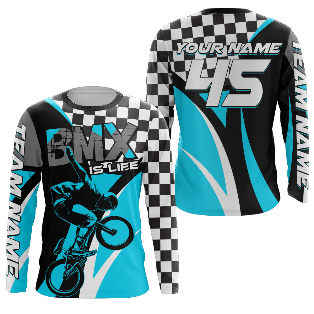BMX Is Life Jersey Personalized UPF30+ American Bicycle Motocross Off-road Adult&Kid Patriotic Racing Jersey| LUT02