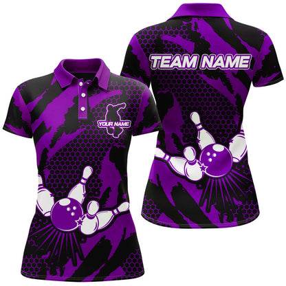 Bowling Jerseys For Women Custom Bowling Polo Shirt Team League Bowling Shirts BDT326
