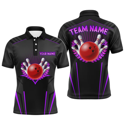 Personalized Bowling Jersey For Men Bowling Team League Shirts Custom Bowling Polo Shirt BDT378