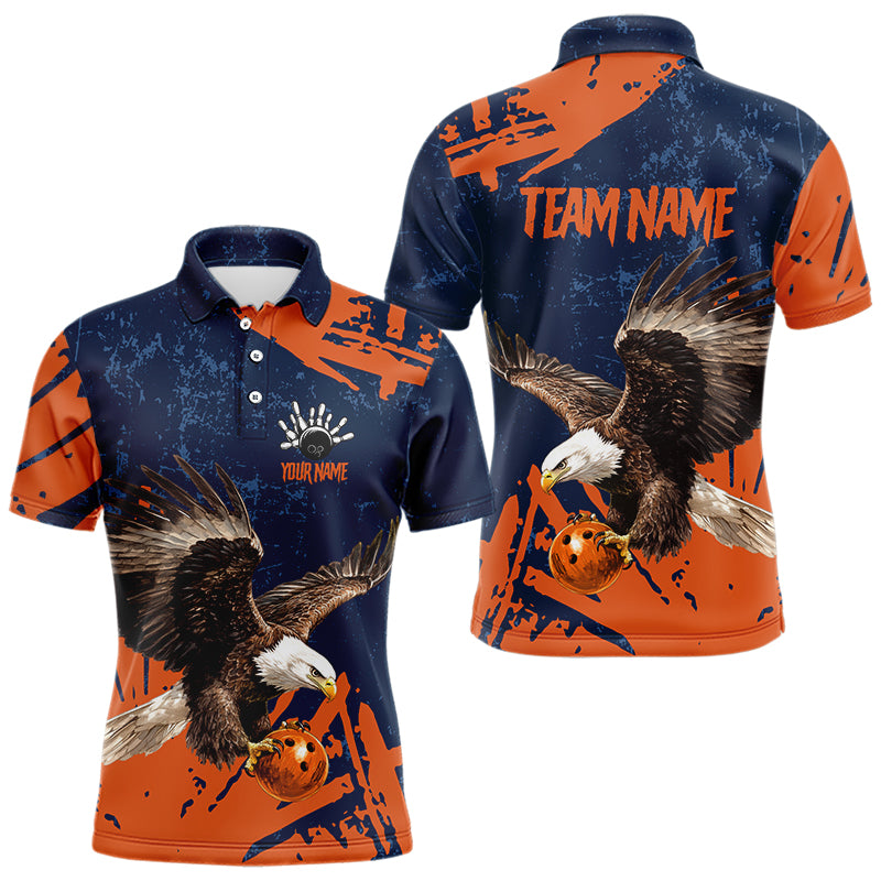 Custom Eagle Bowling Shirts Bowling Jersey for Men Women and Team Personalized MBL73