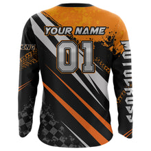 Load image into Gallery viewer, Dirt Bike MX Racing Jersey Orange Upf30+ Motocross Shirt Women Kid Off-Road Shirt XM280
