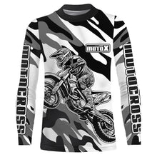 Load image into Gallery viewer, Camo Motocross Jersey UPF30+ Motox Dirt Bike Shirt Men Kid Off-road MX Racing Shirt XM125