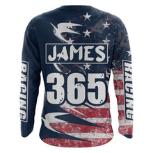 Load image into Gallery viewer, Motocross Jersey UPF30+ American Flag Dirt Bike Racing Adult&amp;Kid Off-Road Motorcycle Shirt| XM67