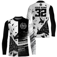 Load image into Gallery viewer, Custom Dirt Bike Racing Jersey UPF30+ Motocross Shirt for Men Women Kid  Work Less Ride More XM02