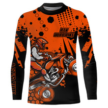 Load image into Gallery viewer, ATV Motocross Jersey Orange UPF30+ Kid Women Men Quad Bike Racing Jersey Off-road MX58