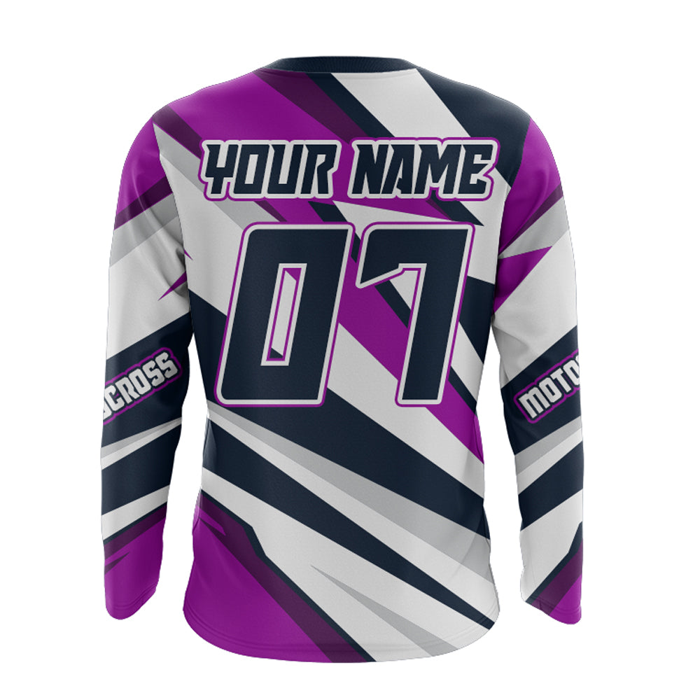 Custom Motocross Jersey Upf30+ Youth Men Women Kid Dirt Bike Shirt Racing Off-Road XM30